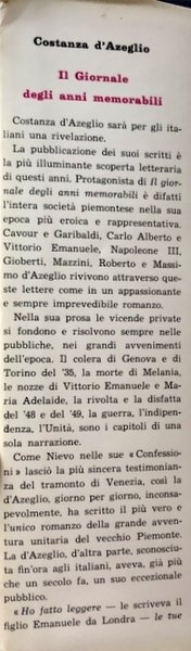 IL GIORNALE DEGLI ANNI MEMORABILI. A CURA DI MARIO SCHETTINI