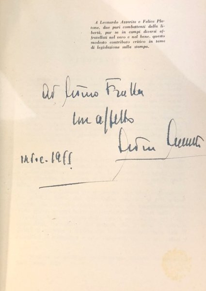 IL GIORNALE. LIBERTÀ DI STAMPA E GIORNALISMO IN ITALIA E …