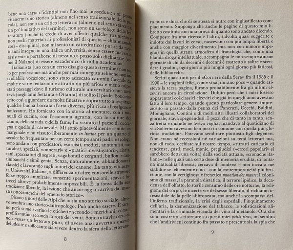 IL GOVERNO DEL CORPO: SAGGI IN MINIATURA