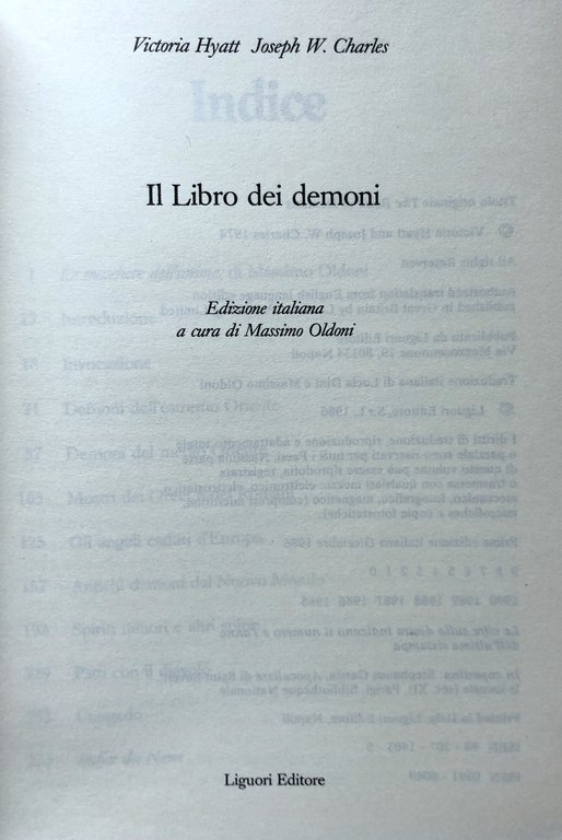 IL LIBRO DEI DEMONI
