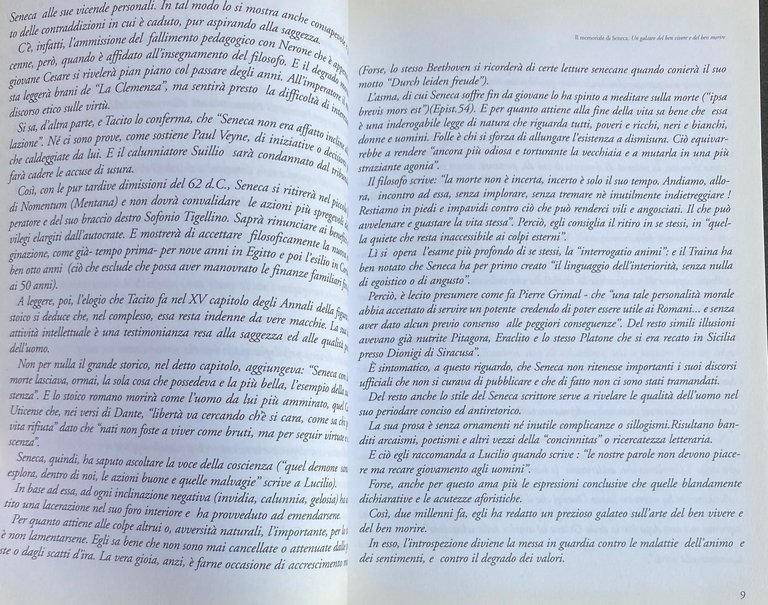 IL MEMORIALE DI SENECA. UN GALATEO DEL BEN VIVERE E …