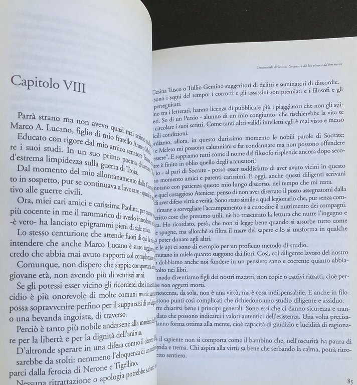 IL MEMORIALE DI SENECA. UN GALATEO DEL BEN VIVERE E …