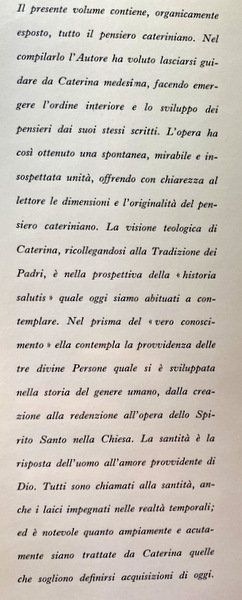 IL MESSAGGIO DI SANTA CATERINA DA SIENA DOTTORE DELLA CHIESA. …