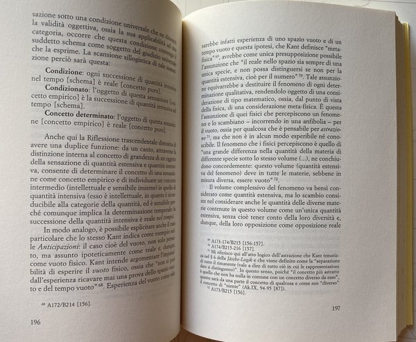 IL METODO DELLA RIFLESSIONE NELLA CRITICA DELLA RAGION PURA. IMPLICAZIONI …