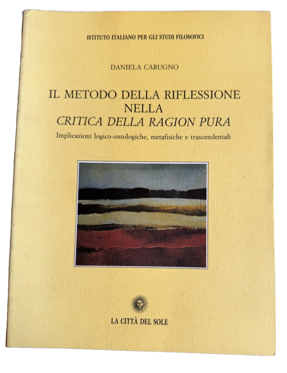 IL METODO DELLA RIFLESSIONE NELLA CRITICA DELLA RAGION PURA. IMPLICAZIONI … | Immagine Gallery 5