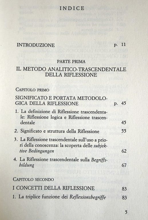 IL METODO DELLA RIFLESSIONE NELLA CRITICA DELLA RAGION PURA. IMPLICAZIONI … | Immagine Gallery 9