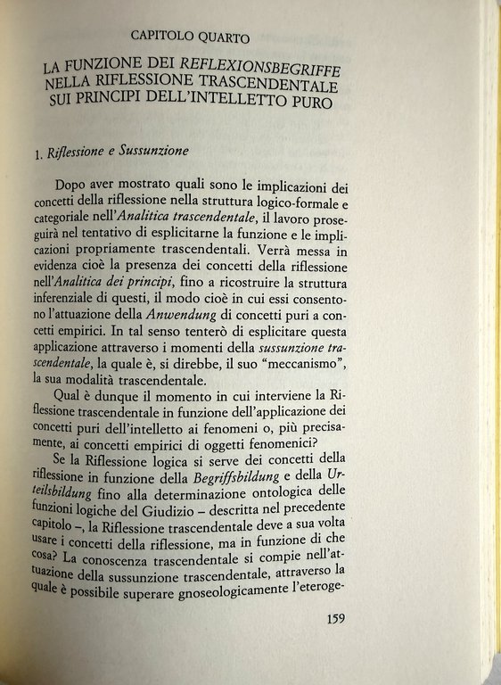 IL METODO DELLA RIFLESSIONE NELLA CRITICA DELLA RAGION PURA. IMPLICAZIONI … | Immagine Gallery 16
