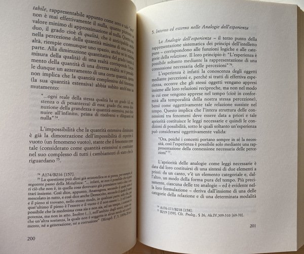 IL METODO DELLA RIFLESSIONE NELLA CRITICA DELLA RAGION PURA. IMPLICAZIONI …