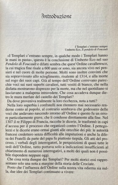 IL MISTERO DEI TEMPLARI. LE VICENDE DEL POTENTE E CONTROVERSO …