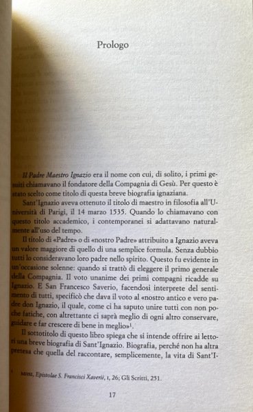 IL PADRE MAESTRO IGNAZIO. LA VITA E L'OPERA DI SANT'IGNAZIO …