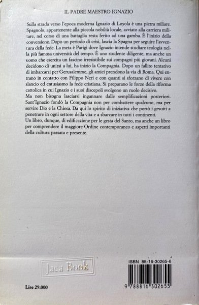 IL PADRE MAESTRO IGNAZIO. LA VITA E L'OPERA DI SANT'IGNAZIO …