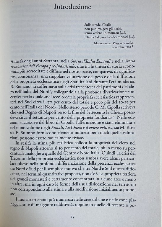 IL PARADISO DEI MONACI. ACCUMULAZIONE E DISSOLUZIONE DEL CLERO REGOLARE …