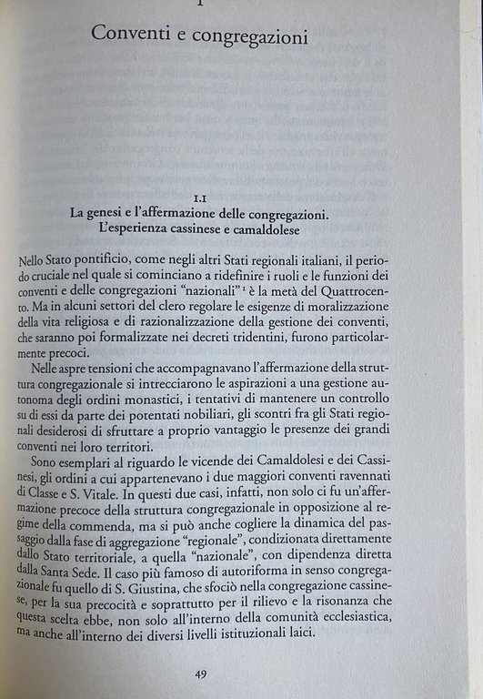 IL PARADISO DEI MONACI. ACCUMULAZIONE E DISSOLUZIONE DEL CLERO REGOLARE …