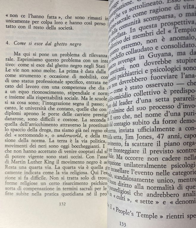IL PARADOSSO DEL SACRO