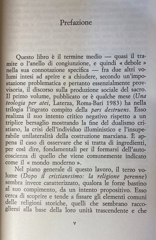 IL PARADOSSO DEL SACRO