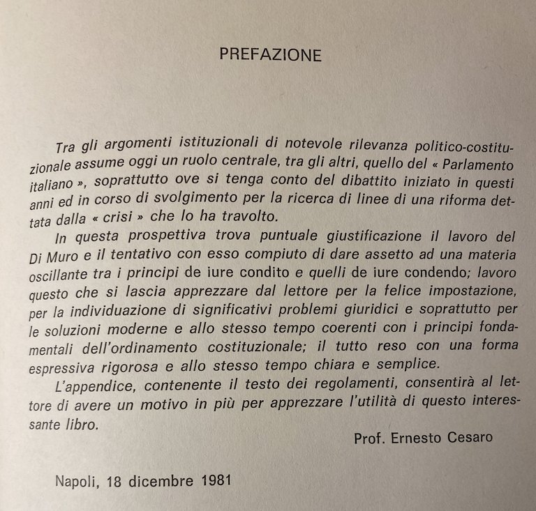 IL PARLAMENTO ITALIANO