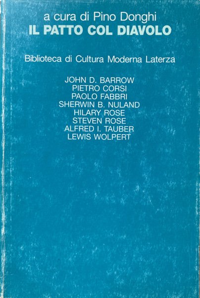 IL PATTO CON IL DIAVOLO. A CURA DI PINO DONGHI