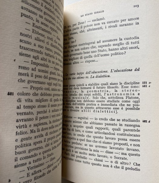 IL PENSIERO POLITICO DI PLATONE. UNA ANTOLOGIA DAGLI SCRITTI