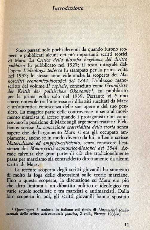 IL PENSIERO POLITICO E SOCIALE DI MARX