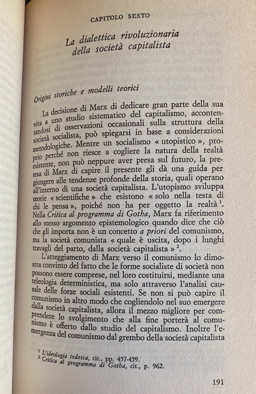 IL PENSIERO POLITICO E SOCIALE DI MARX