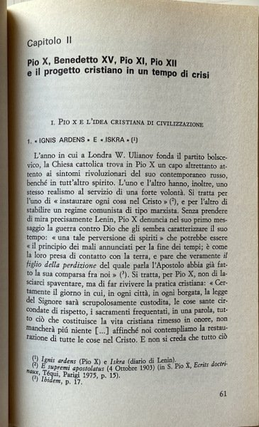 IL PENSIERO SOCIALE DELLA CHIESA CATTOLICA. UN IDEALE STORICO CRISTIANO …