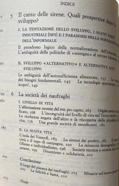 IL PIANETA DEI NAUFRAGHI. SAGGIO SUL DOPOSVILUPPO