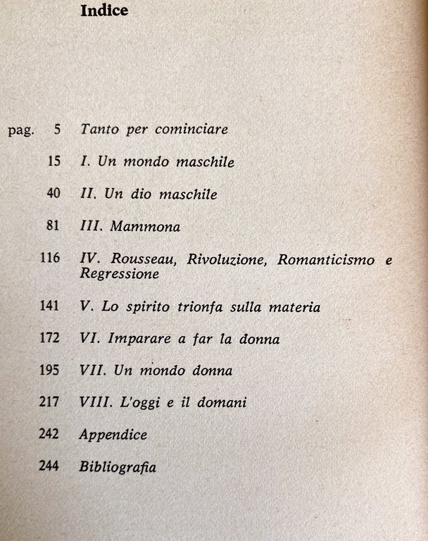 IL POSTO DELLA DONNA NELLA SOCIETÀ DEGLI UOMINI. LE RADICI …