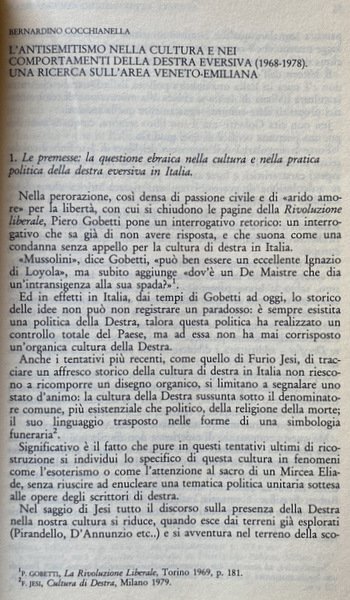 IL PREGIUDIZIO ANTISEMITICO IN ITALIA. A CURA DI GIUSEPPE CAPUTO