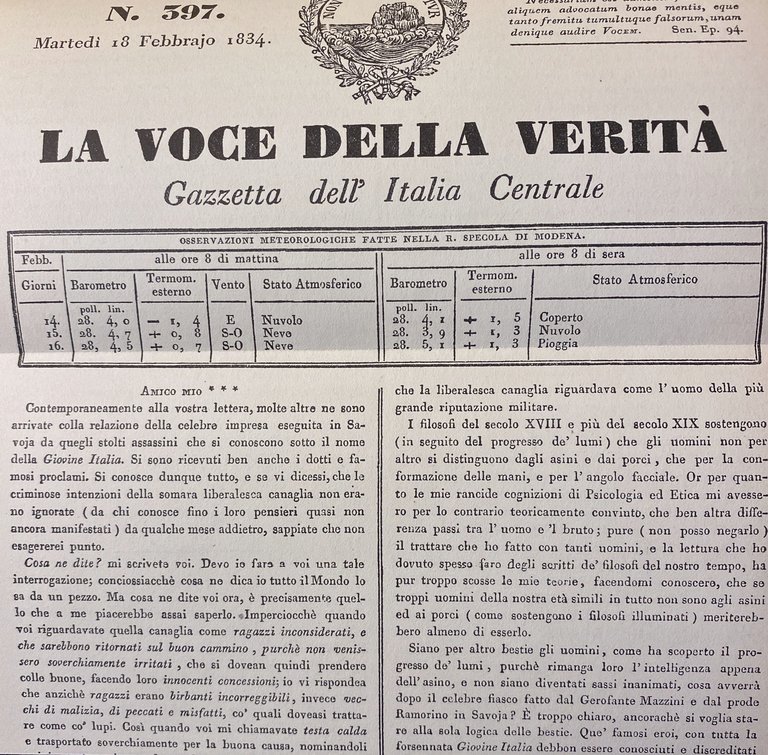 IL PRINCIPE DI CANOSA E L'EPISTOLA CONTRO PIETRO COLLETTA
