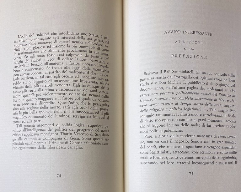IL PRINCIPE DI CANOSA E L'EPISTOLA CONTRO PIETRO COLLETTA