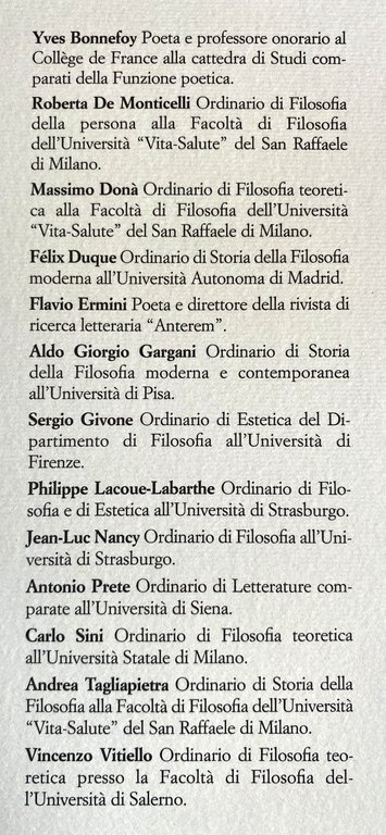 IL RACCONTO ULTERIORE OVVERO, IL GESTO NARRATIVO DEL FILOSOFO