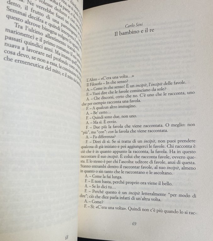 IL RACCONTO ULTERIORE OVVERO, IL GESTO NARRATIVO DEL FILOSOFO