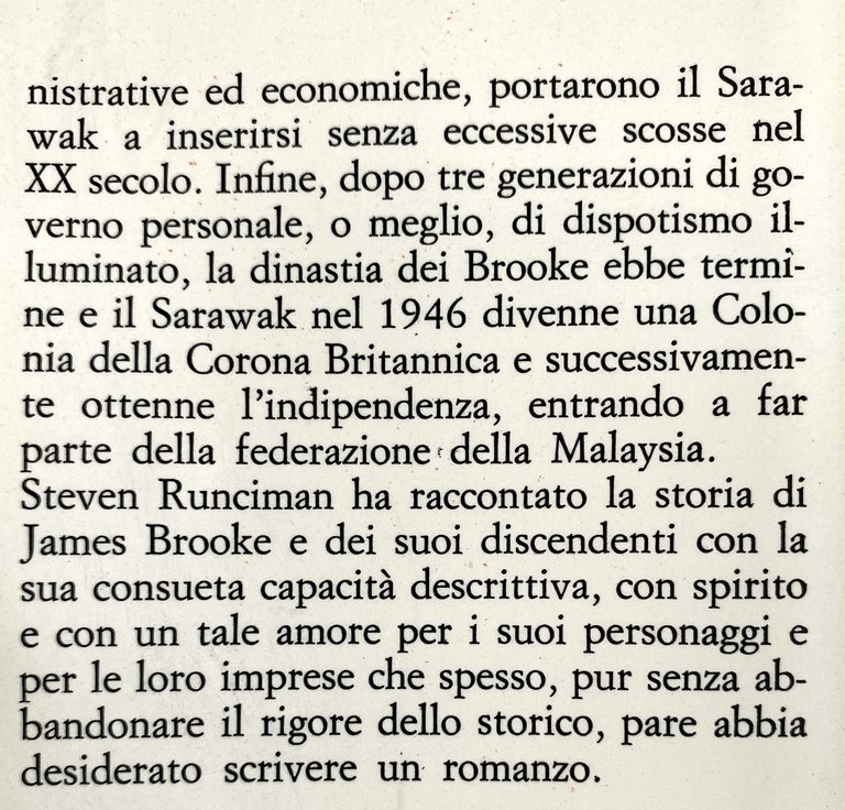 IL RAJAH BIANCO. LA VERA STORIA DI JAMES BROOKE E …