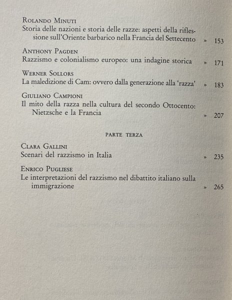 IL RAZZISMO E LE SUE STORIE. A CURA DI GIROLAMO …