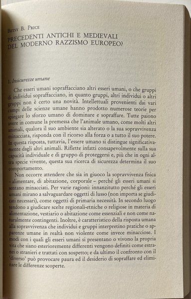 IL RAZZISMO E LE SUE STORIE. A CURA DI GIROLAMO …