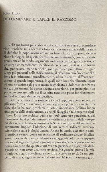 IL RAZZISMO E LE SUE STORIE. A CURA DI GIROLAMO …