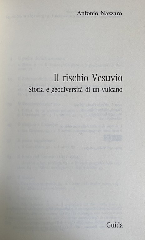IL RISCHIO VESUVIO. STORIA E GEODIVERSITÀ DI UN VULCANO | Immagine Gallery 5