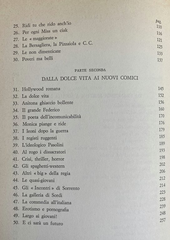 IL ROMANZO DEL CINEMA ITALIANO
