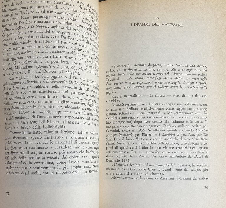 IL ROMANZO DEL CINEMA ITALIANO