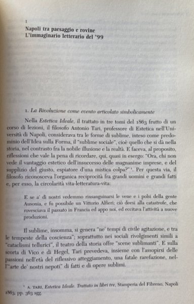 IL ROMANZO DI NAPOLI. GEOGRAFIA E STORIA LETTERARIA NEI SECOLI …