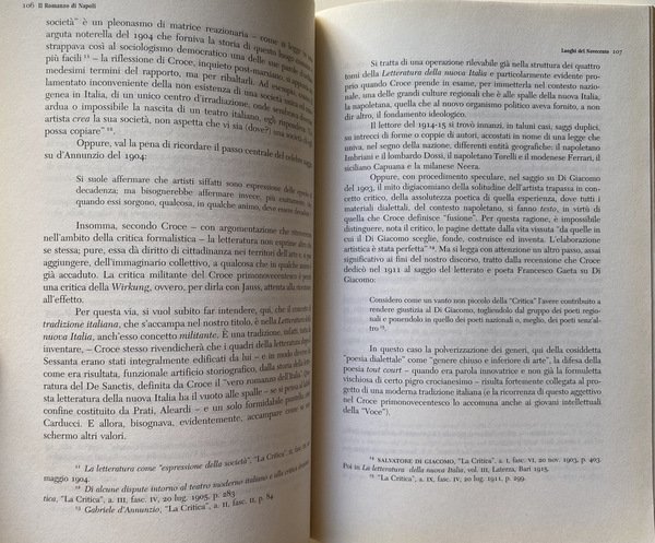 IL ROMANZO DI NAPOLI. GEOGRAFIA E STORIA LETTERARIA NEI SECOLI …