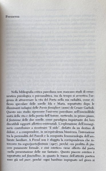 IL ROMANZO FAMILIARE DEL PASCOLI: DELITTO, "PASSIONE" E DELIRIO: IL …