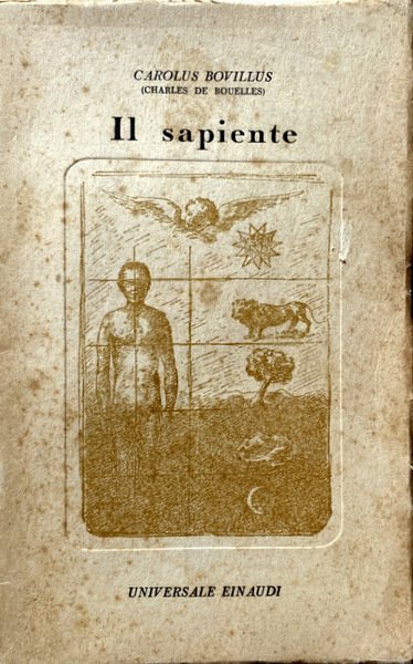 IL SAPIENTE. A CURA DI EUGENIO GARIN