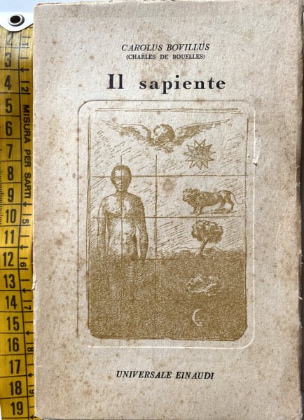 IL SAPIENTE. A CURA DI EUGENIO GARIN