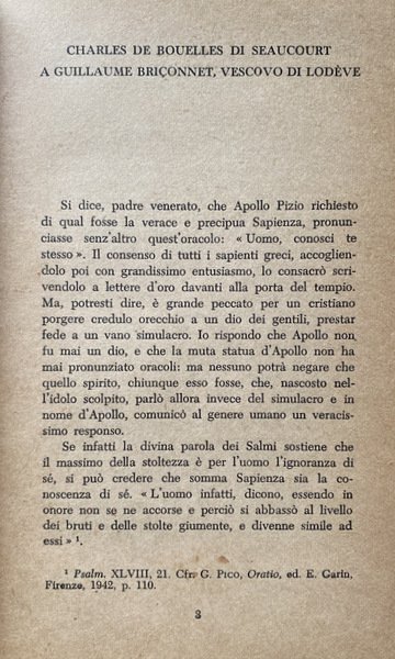 IL SAPIENTE. A CURA DI EUGENIO GARIN