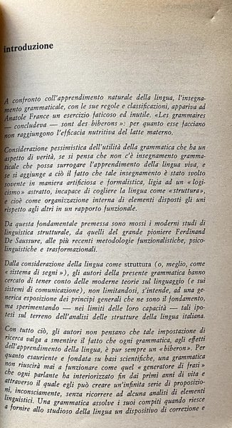 IL SEGNO, IL SENSO. GRAMMATICA MODERNA DELLA LINGUA ITALIANA