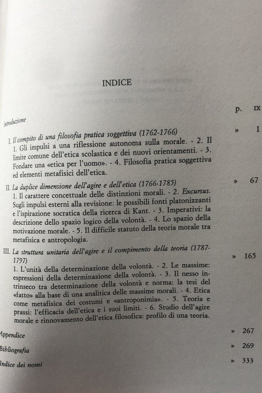 IL SENSO DELL'ETICA. KANT E LA COSTRUZIONE DI UNA TEORIA … | Immagine Gallery 3