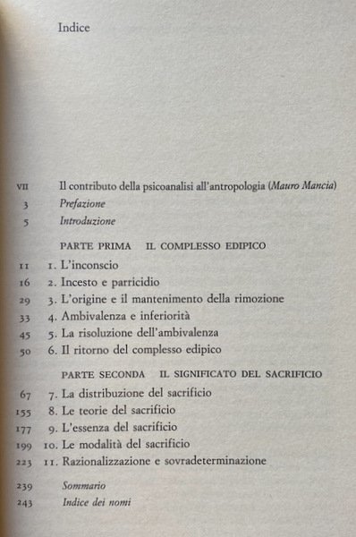 IL SIGNIFICATO DEL SACRIFICIO. CON UN SAGGIO INTRODUTTIVO DI MAURO …