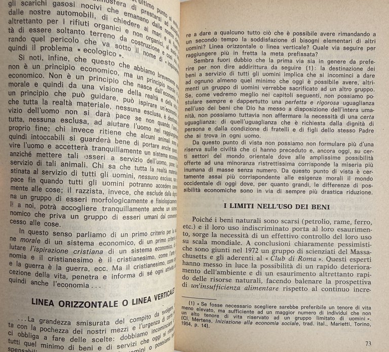 IL SISTEMA ECONOMICO NELLA CONCEZIONE CATTOLICA (PAGINE SCELTE) | Immagine Gallery 10