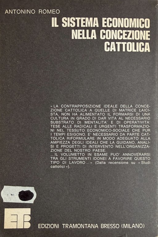 IL SISTEMA ECONOMICO NELLA CONCEZIONE CATTOLICA (PAGINE SCELTE) | Immagine Gallery 6